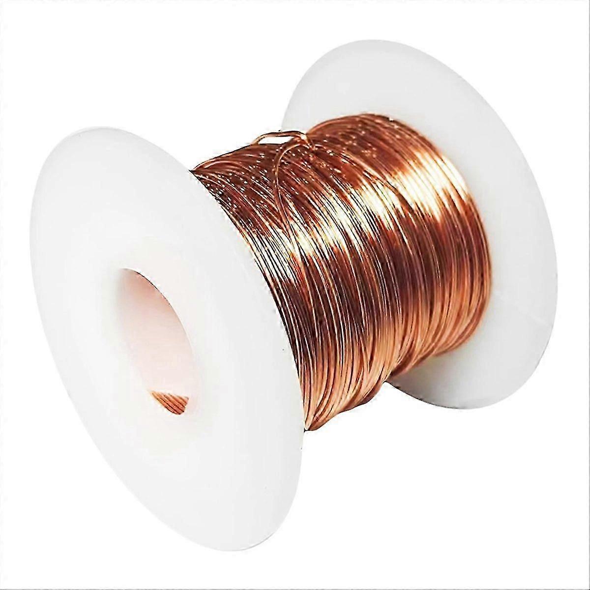 99.9% Soft Copper Wire - 20 Gauge 0.8mm - 300 Feet