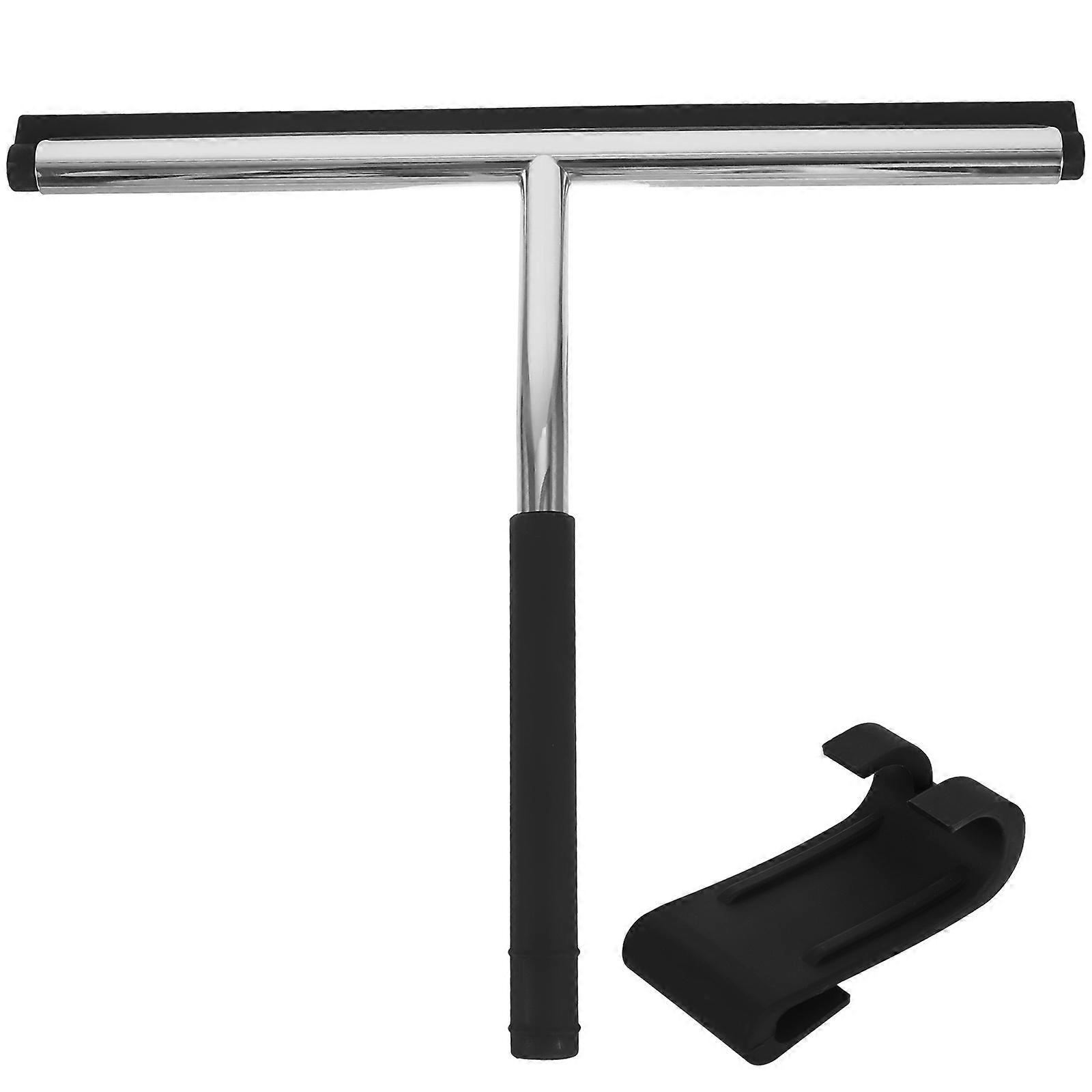Squeegee Shower Cleaner Glass Wiper for Cleaning 2Pcs with Hook