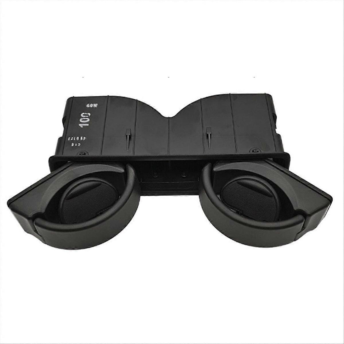 Car Rear Seat Armrest Insert Drinks Cup Holder 0998100213 for Mercedes-Benz C GLC CLASS W205 W253 W2 Black