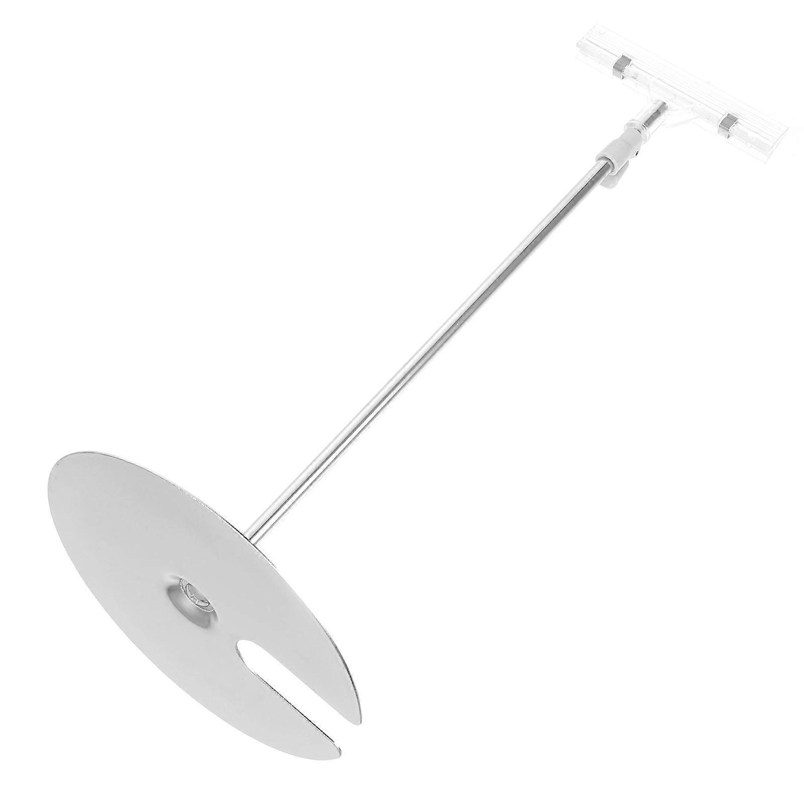 Silver L Type Poster Stand for Display Advertising Display Rack