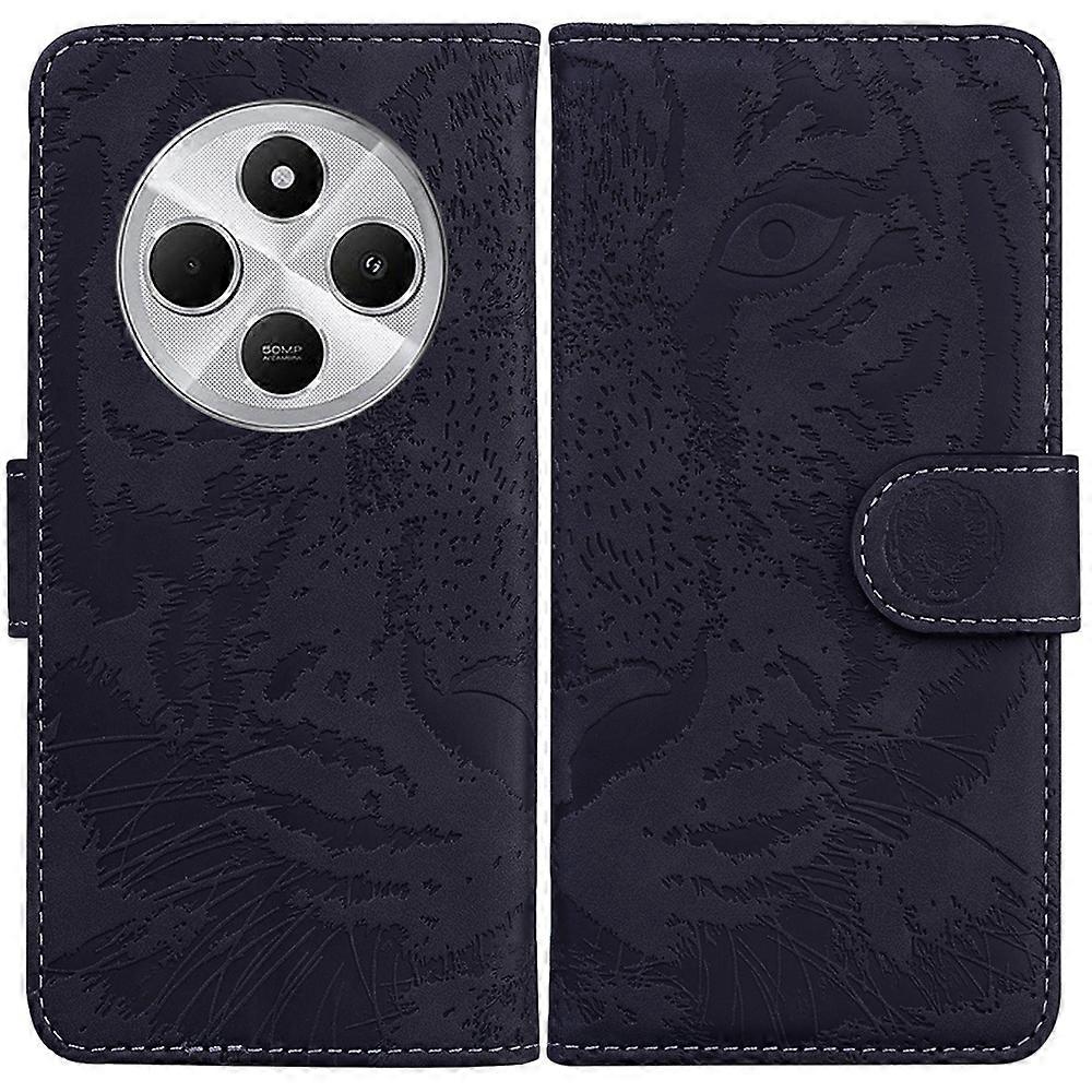 Tiger Embossing Pattern Leather Phone Case