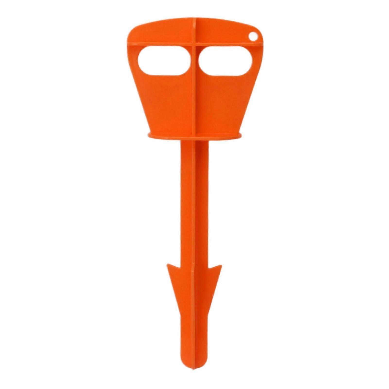 Plastic Anal Cleaning Tool for Hunters, Deer, Large Cattle, Orange