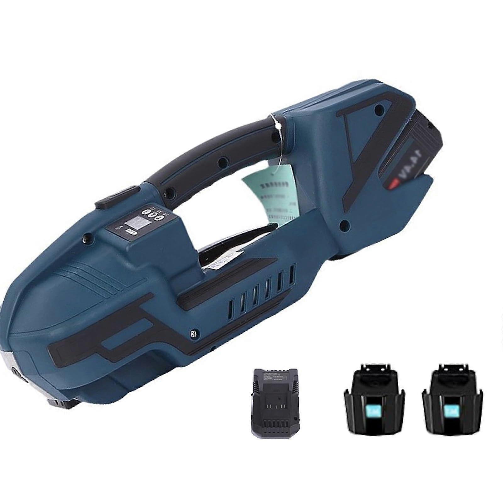 Electric Strapping Machine Automatic Cordless Tool for PET PP Straps with Adjustable Welding Settings