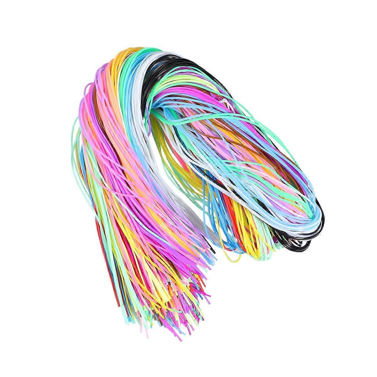 PVC String Vibrant Color 200Pcs 39.4in Length