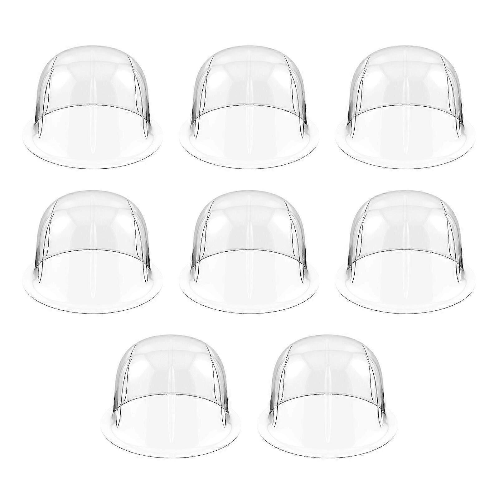 Plastic Hat Stands - 8pcs Dome Shape Protector Holders for Hat Display