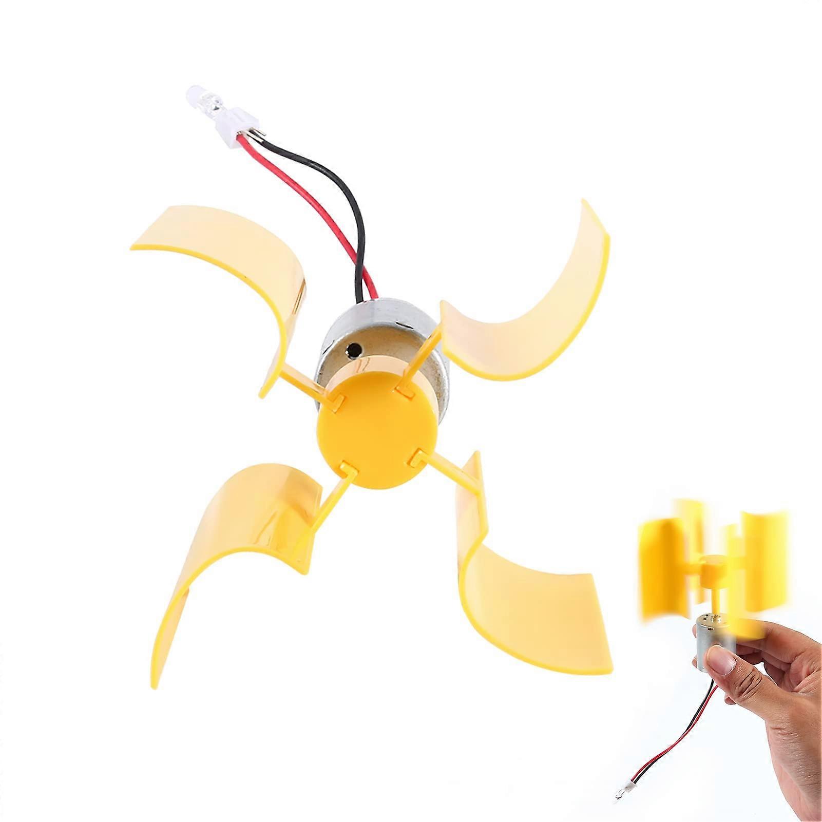 Vertical Wind Turbine Kit Small Wind Generator for Education DIY MultiDirectional Wind Capture