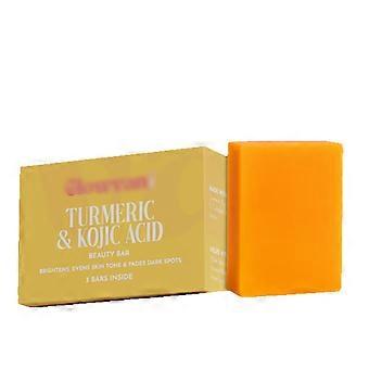 Turmeric Soap for Dark Spots, Turmeric Brightening Bath Soap, Gentle Cleansing Body Wash Bar for Daily Skin Care, Moisturizing Formula to Soften and S