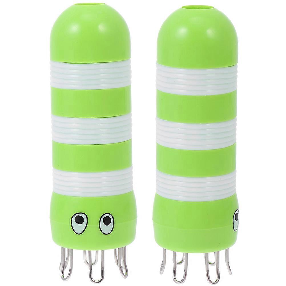 Knitting Machine Hexagonal Bee Shape Plastic Tool for Beginners Family Educational Activity 2Pcs