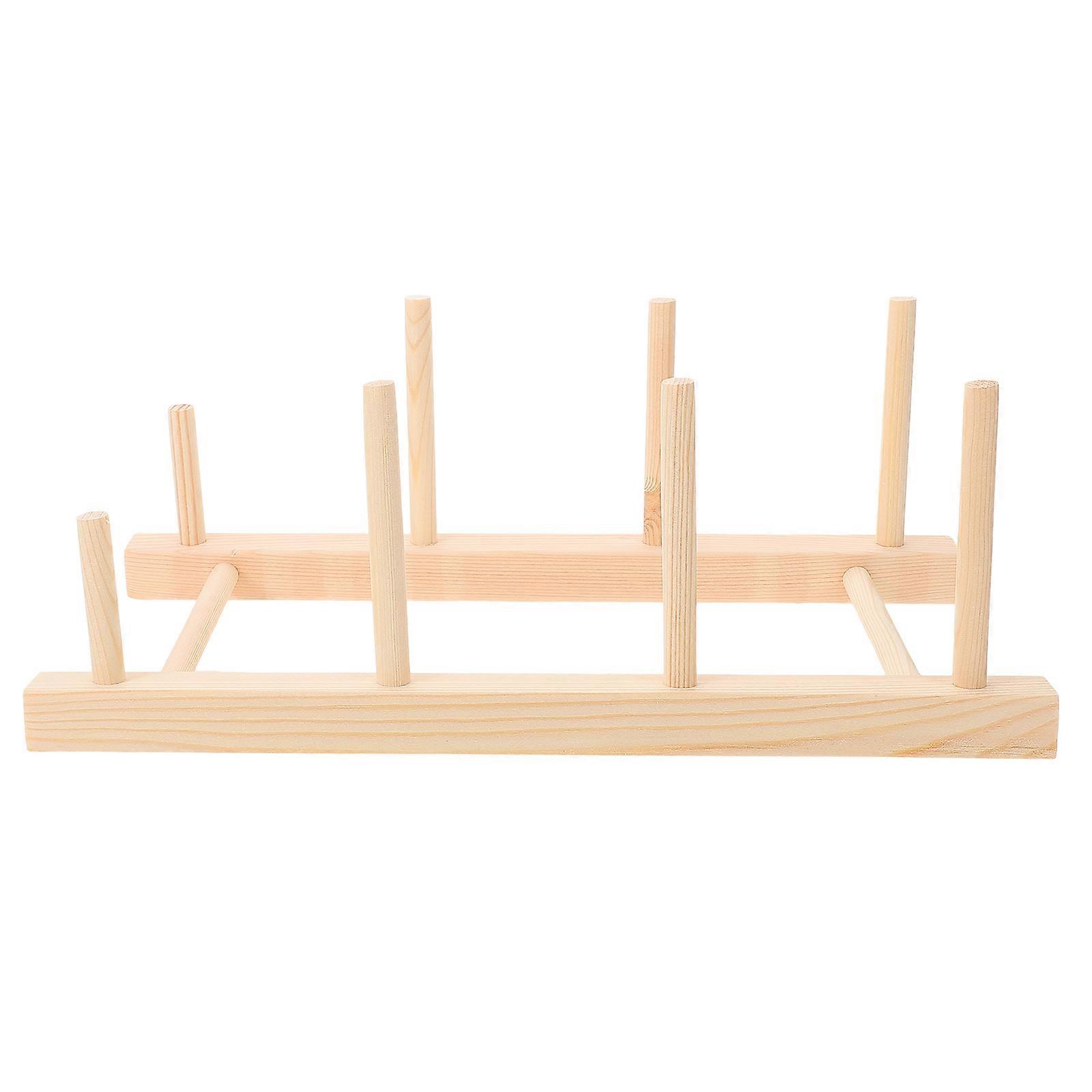 Wooden Sewing Thread Organizer Thread Spool Holder for Storage