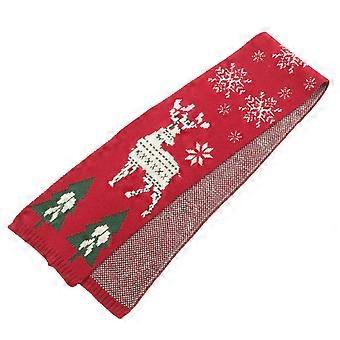 Kinder-Strickschal für Weihnachten, Winter, warmer Schal