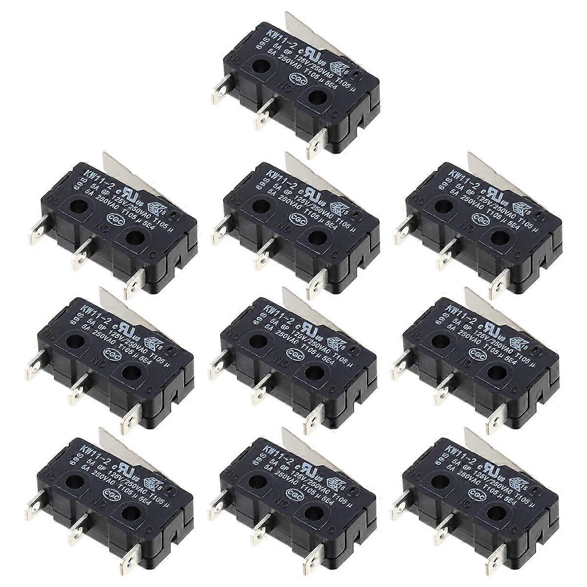 Microswitch Medium Size For Automatic Machine Industrial Application 10Set Excellent Long-term Stability