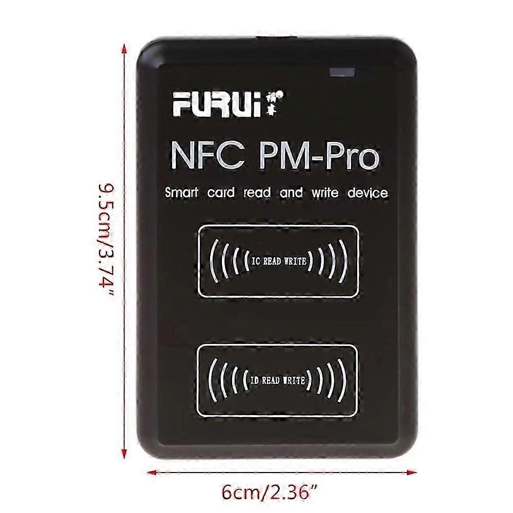FURUI PM-Pro RFID IC/ID מעתיק מעתק Fob NFC קורא כותב מוצפן מתכנת USB UID שוטר