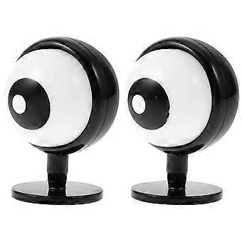 Adorable Eye Decoration for Motorcycle Helmets Weather-Resistant Replacement Helmet Horn Ski Helmet Decoration Accessory