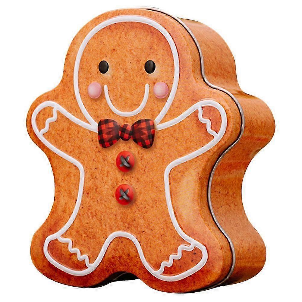 Christmas Candy Case Tinplate Storage Box Functional 5Pcs Set
