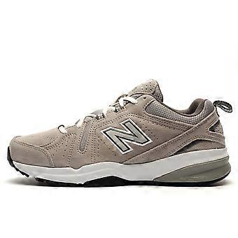 New Balance 608 V5 Suede Trainers Grey / Castlerock / White