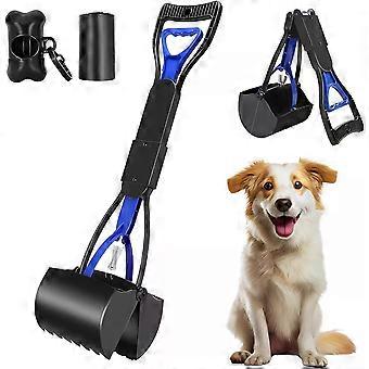 Long-Handle 60cm Dog Pooper Scooper-Easy Waste Pick-Up Tool for Pets