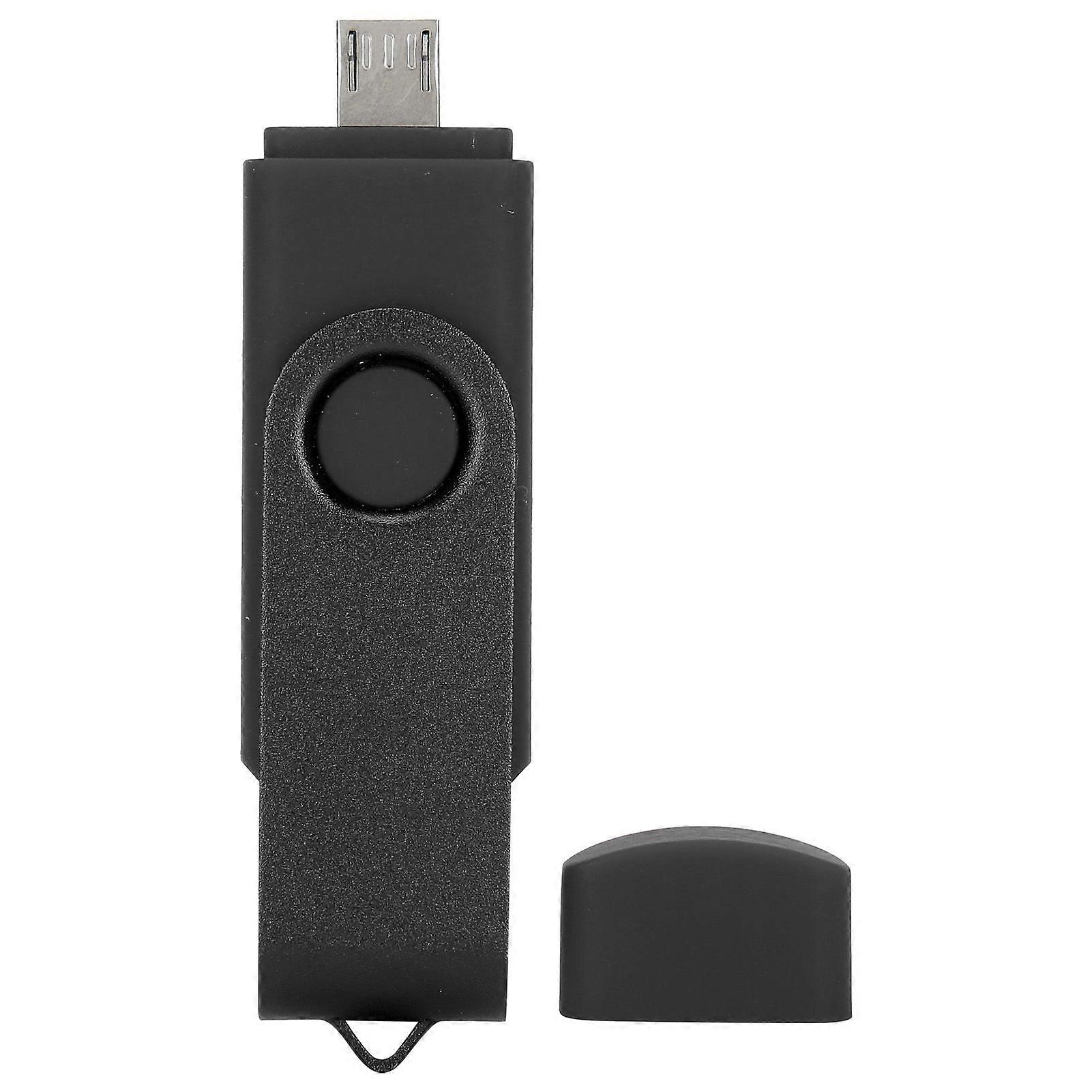 OTG Flash Memory Driver Micro USB USB2.0 Portatile U Disk Pendrive Accessori CW10040 Nero32GB