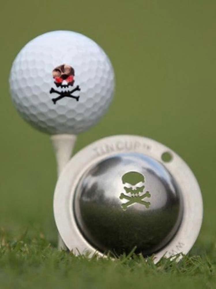 Tin Cup Golf Ball Aangepaste Marker Alignment Tool