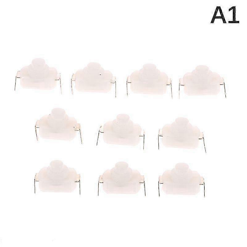 10Pc12*8mm On Off Mini Push Button Switch compatible with Electric Torch 1208YD Self Locking