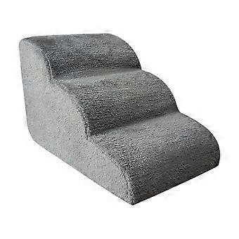 Dog Stairs Non-Slip Pet Ramp Stairs Dog Ramp for Bed Pet Dog Steps 3 Tiers Training Stairs Removable and Washable