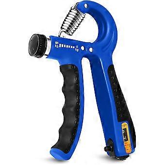 Handgreppsstärkare med justerbart motstånd 10-130lbs (4,5-59 kg), Underarm Hand Grip Strength Exerciser för muskeluppbyggnad, Injury Recov