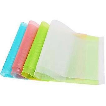8pcs antibakterielle Kühlschrankmatte 29cm x 45cm, umweltfreundlicher Kühlschrankschutz für den Innenbereich, wiederverwendbare Küchenschublade unten