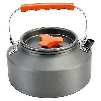 1.1L Camping Water Kettle Aluminium Alloy Teapot compatible with Outdoor Tourism Cookware Travel Hiking Picnic
