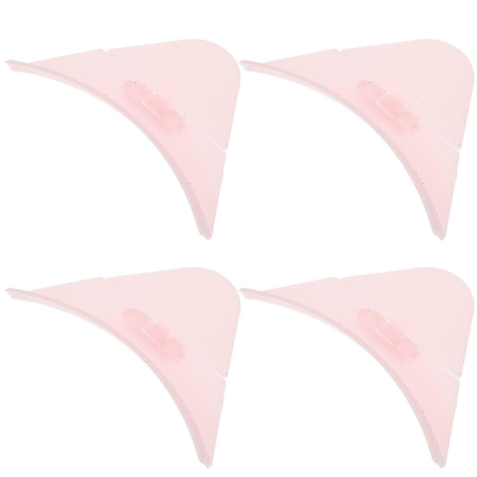 Plastic Electric Kettle Spout Covers 4Pcs Pink