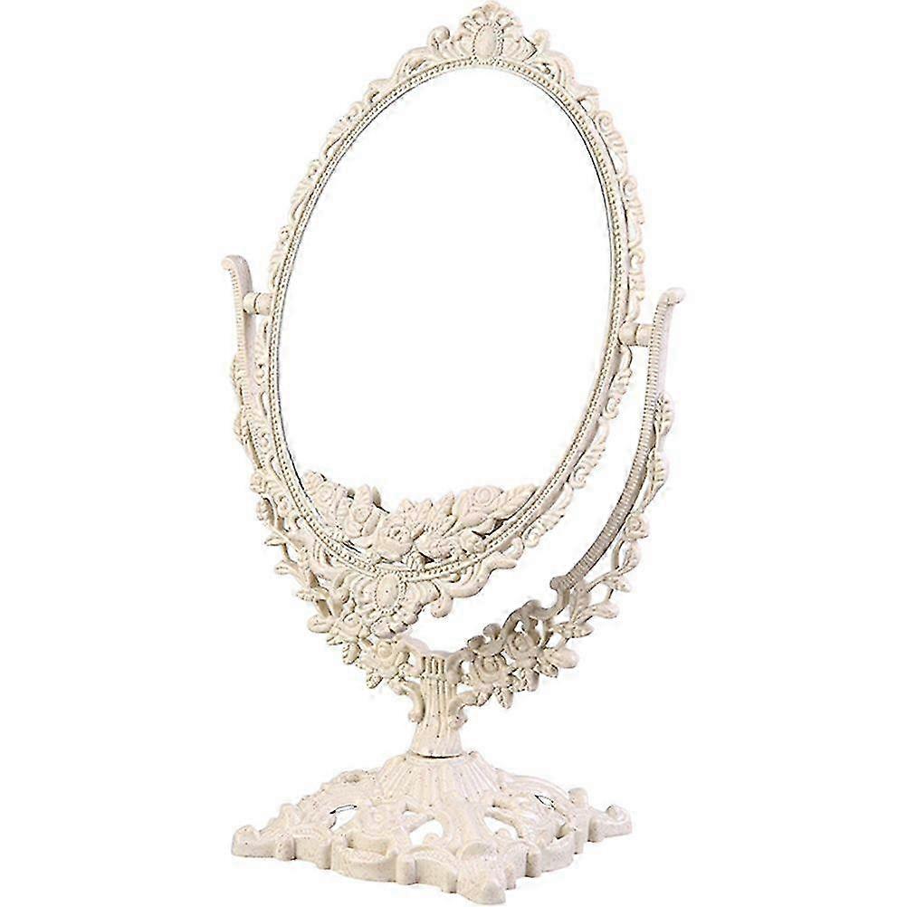 Table Mirror Desk Vanity Makeup Mirror Adjustable Mirror Rotation Mirror