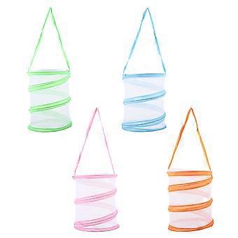 Insect Cage Butterfly Habitat Cage for Breeding 12Pcs Assorted Color Mesh