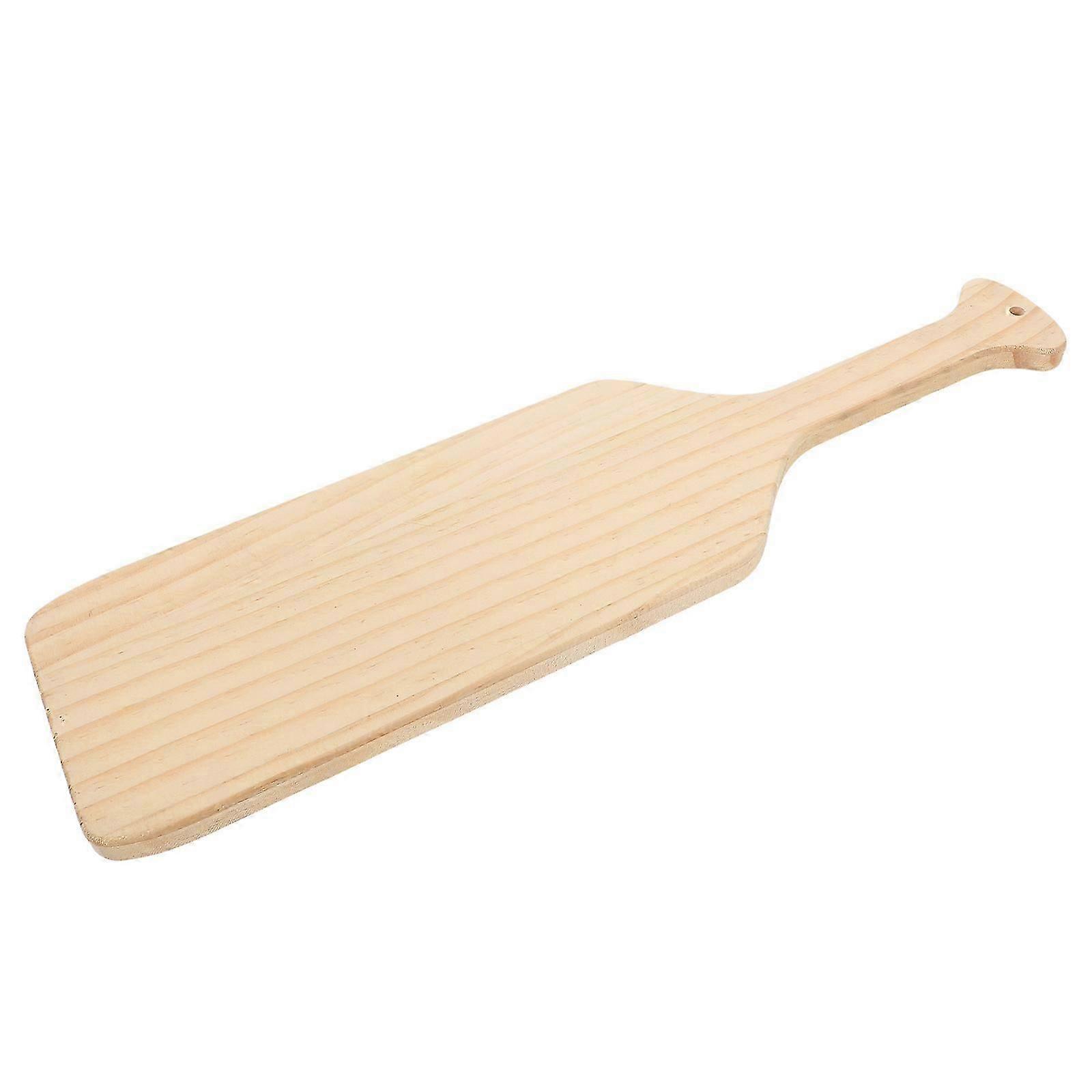 Solid Wood Hand Painted Paddle for Home Decor DIY Rustic Decoration
