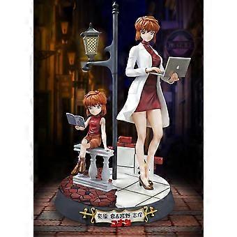 Anime Figure 25cm Fire Phoenix GK Model Statue with Double Scene Design for Collectors