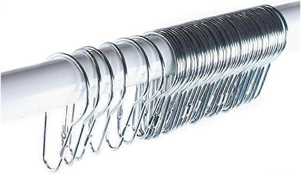 Shower Curtain Ring Hook Metal Shower Ring 100pcs