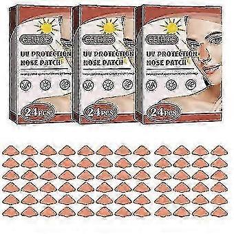 2026 League 72 Pcs Nose Sun Protection Stickers, Nose Protection Stickers, Nose Protection For Sun Protection, Uv Protection Nose Patch New Arrival