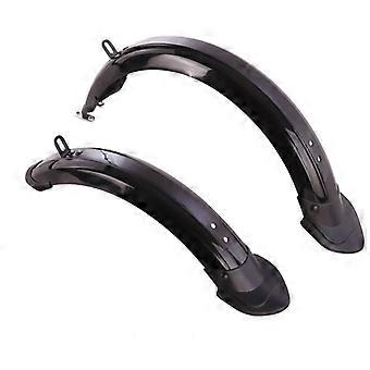 2 Pieces 14 Inch Bike Mudguard Easy to Install Full Coverage Mud Guard