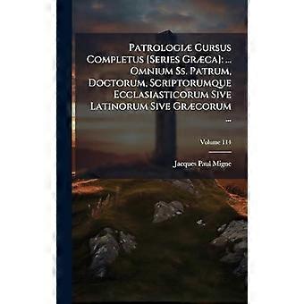 Patrologi Cursus Completus Series Grca. Omnium Ss. Patrum Doctorum Scrip - Jacques-Paul Migne - Hardcover - en Book