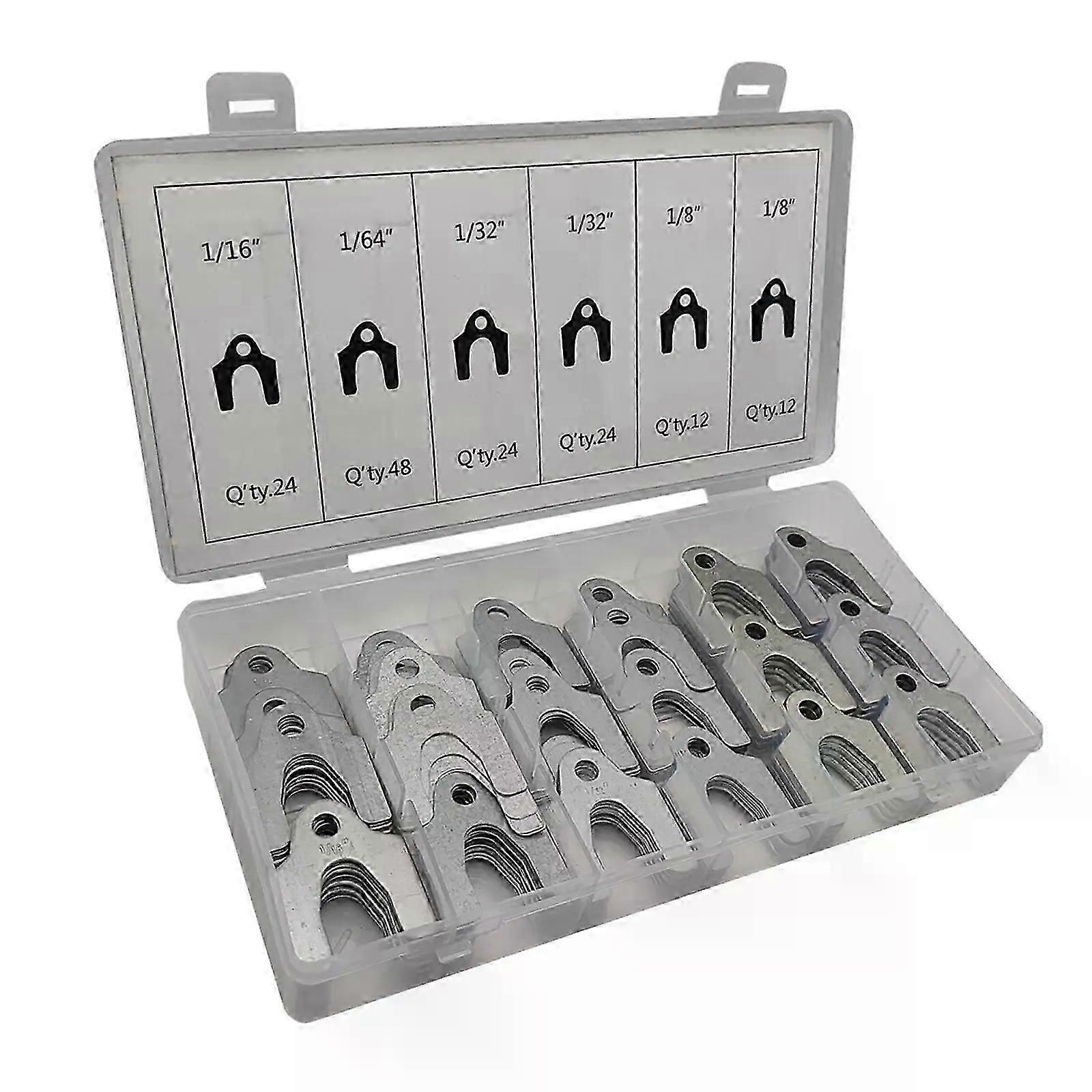 14 Body Alignment Shims Alignment Shims Assortment Set with Storage Box