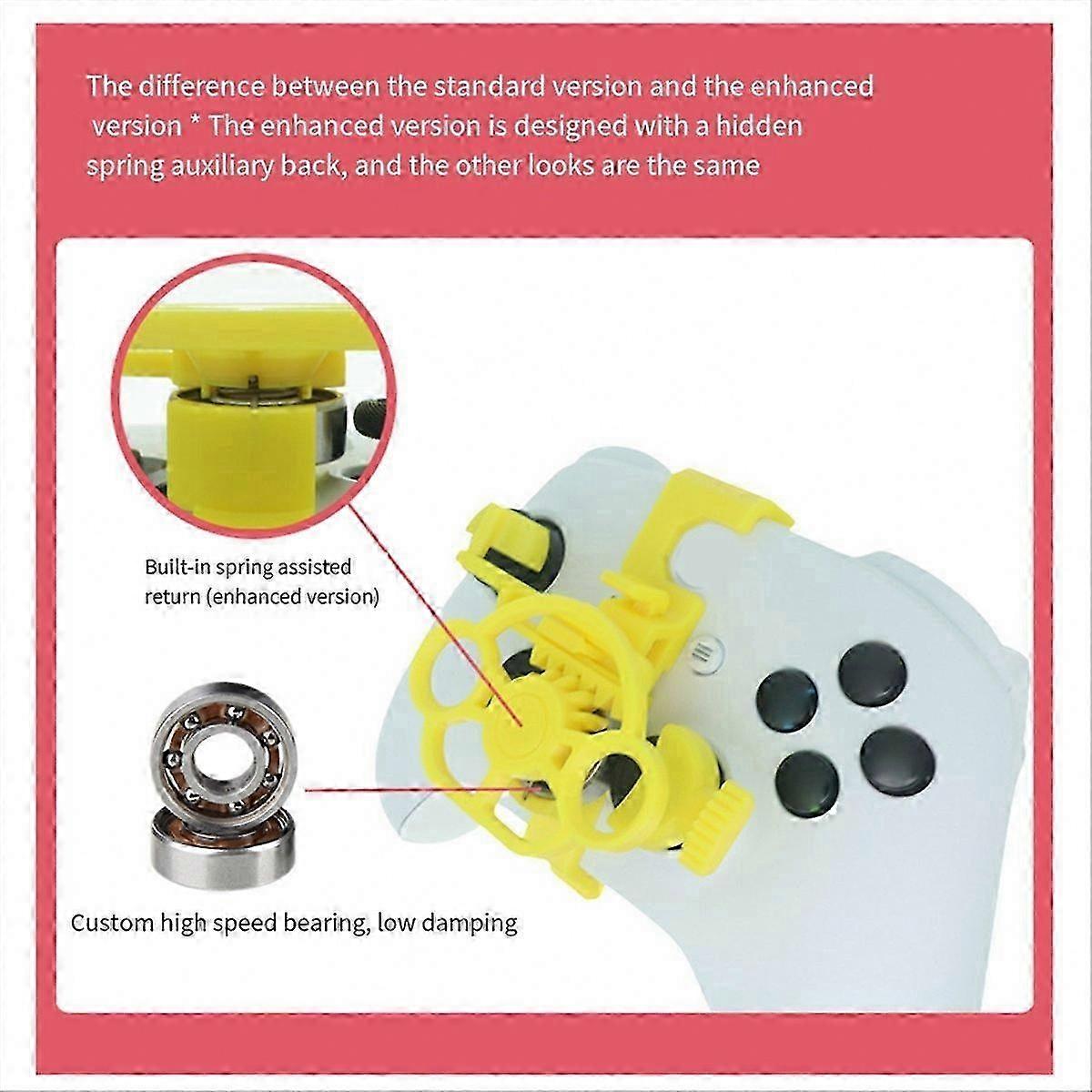 Gamepad Racing Simulation Accessory Mini Steering Wheel for Controllers