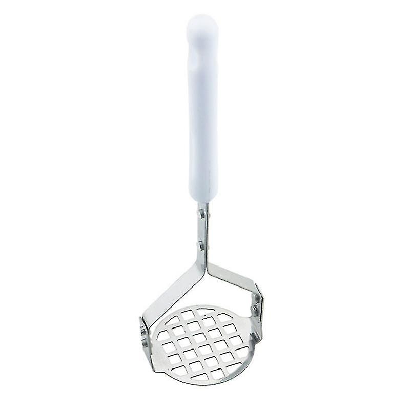 Pressed Potato Masher Stainless Steel Ricer Puree Juice Maker Potato Pusher Smooth Mashed Potatoes Crusherwhite2pcs