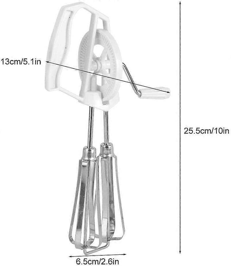 Egg Whisk (1pc, white)