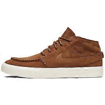 Nike SB Stefan Janoski Mid RM Crafted Ruskind Skridsikre Letvægts Skridsikre Letvægts Mid-top Skateboardsko AQ7460-201