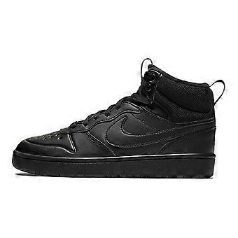 Nike Court Borough Mid 2 'Black' GS BQ5440-001