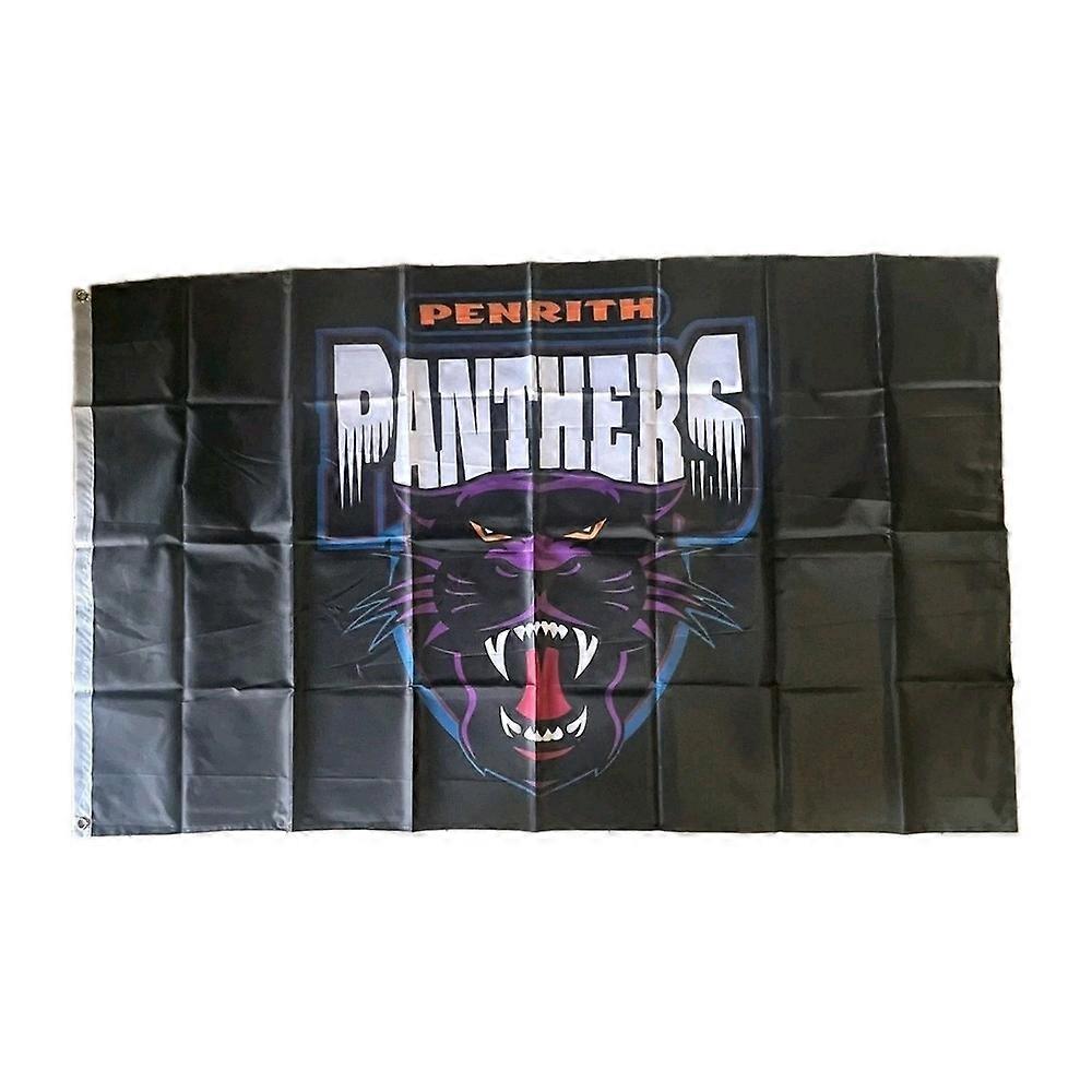  Quality Penrith Panthers Flag - Printed Both Sides CYQS018