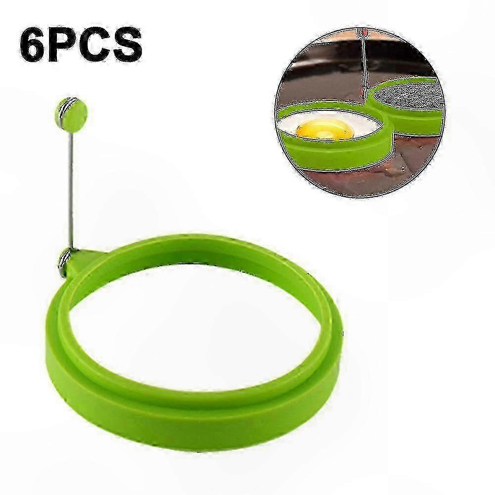 Non-Stick Silicone Egg Rings Set