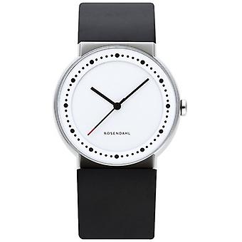 Rosendahl watch iv large watch for Unisex Analog Quartz with R-43251 Rubber Bracelet