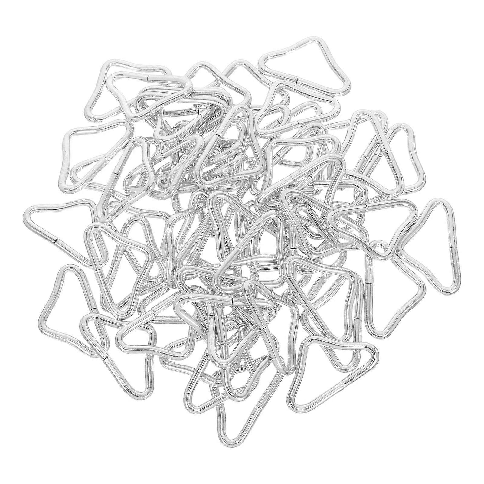 Durable Trampoline Parts Triangle Ring Buckles for Replaceable 180Pcs