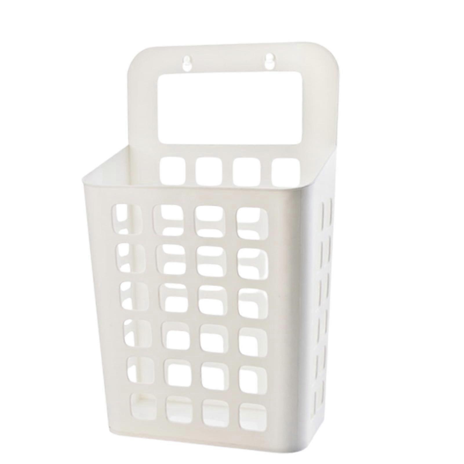 Slim Wall Mounted PP Storage Basket