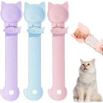 3PCS Multi-Use Cat Wet Treat Squeeze Spoon