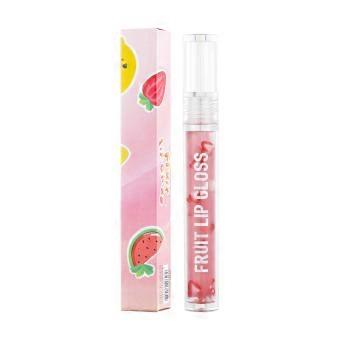 Hydrating Lip Oil Gloss Set with Fruit Flavors, 6 Colors Moisturizing Shiny Lip Glaze, Vegan Formula