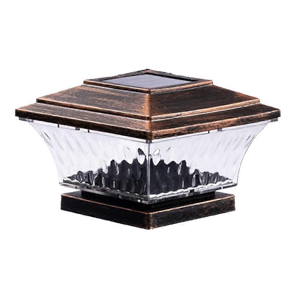 25-Lumen Dual-Mode Solar Post Light